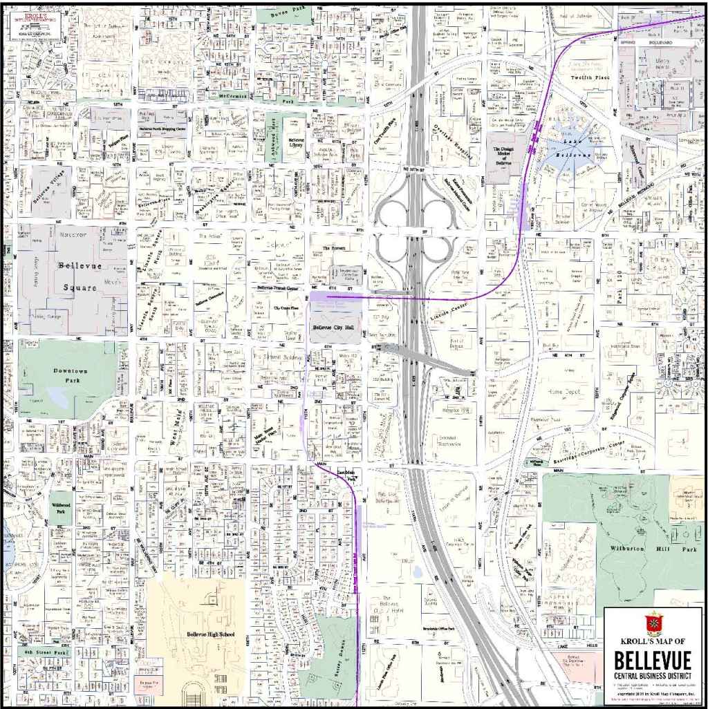Download Central Business District Maps - Kroll Map Company